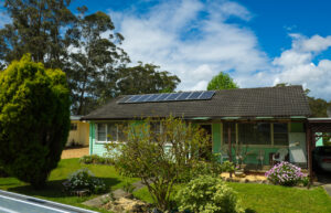 GRID alternatives solar panels on house